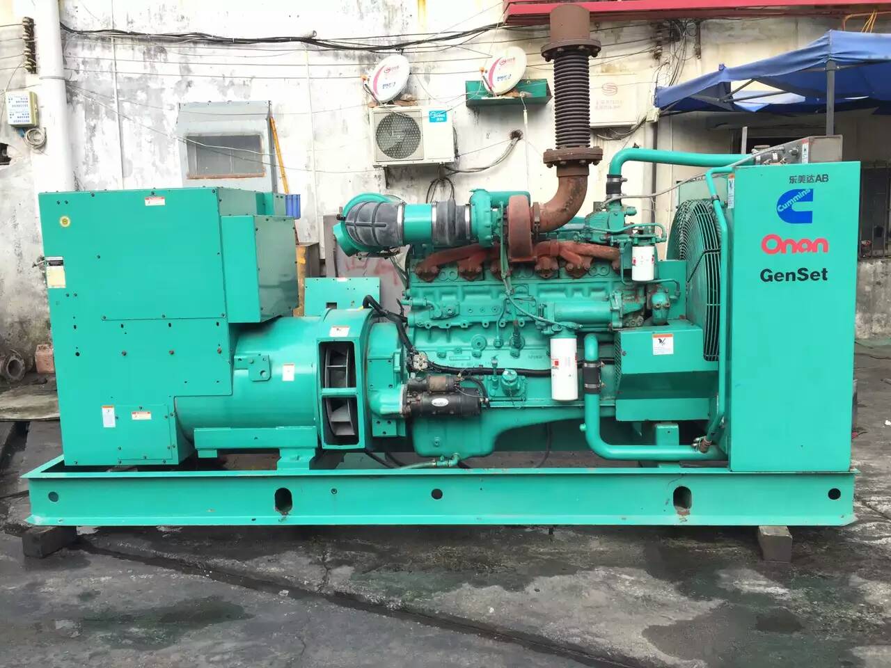 山丹租赁发电机-柴油发电机不正常冒烟的原因